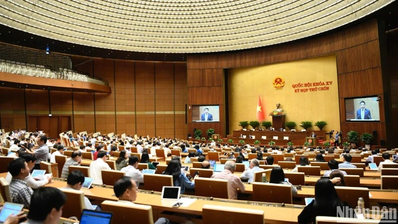 Tuần làm việc thứ 2, Kỳ họp thứ 9, Quốc hội khóa XV: Tập trung cho công tác lập hiến, lập pháp