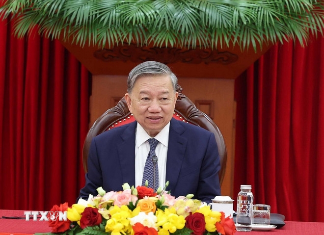 Tổng Bí thư Tô Lâm điện đàm với Chủ tịch Hội đồng châu Âu