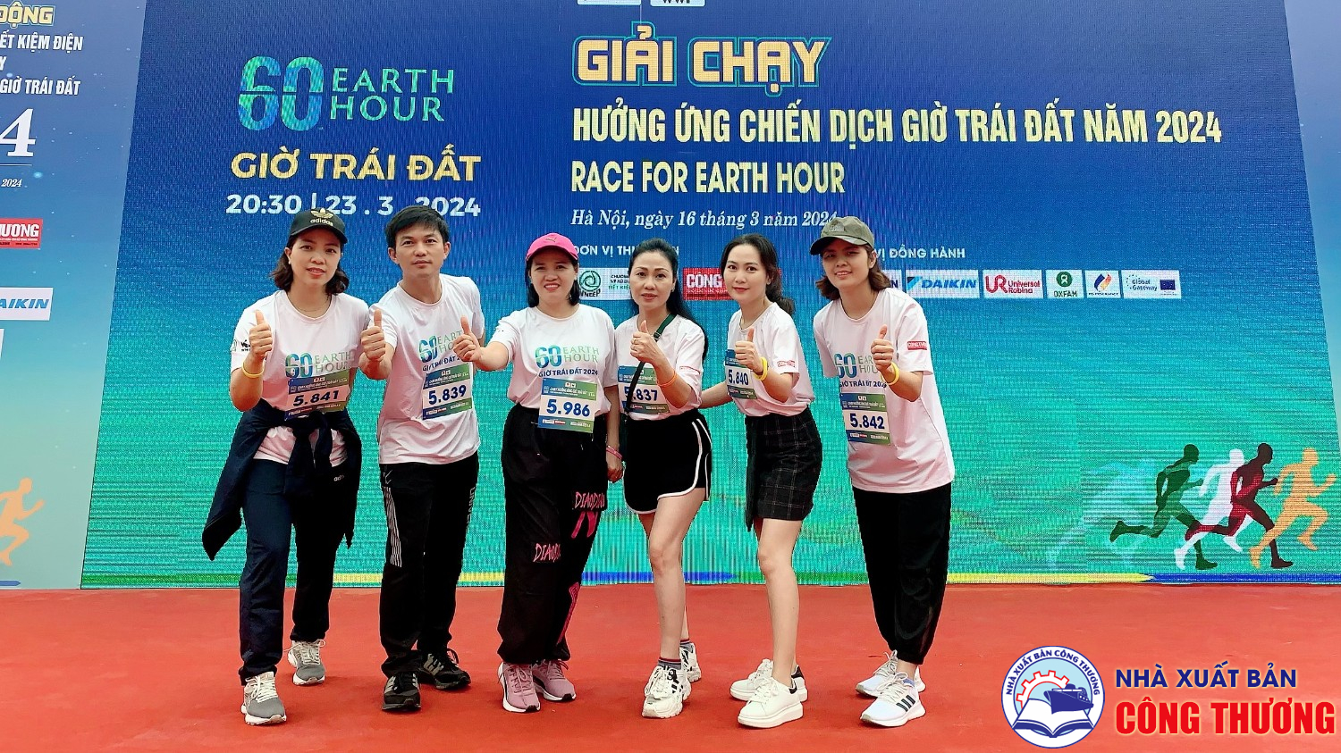 Giải chạy hưởng ứng Giải chạy hưởng ứng Chiến dịch Giờ Trái đất 2024 do các đơn vị của Bộ Công Thương phát động