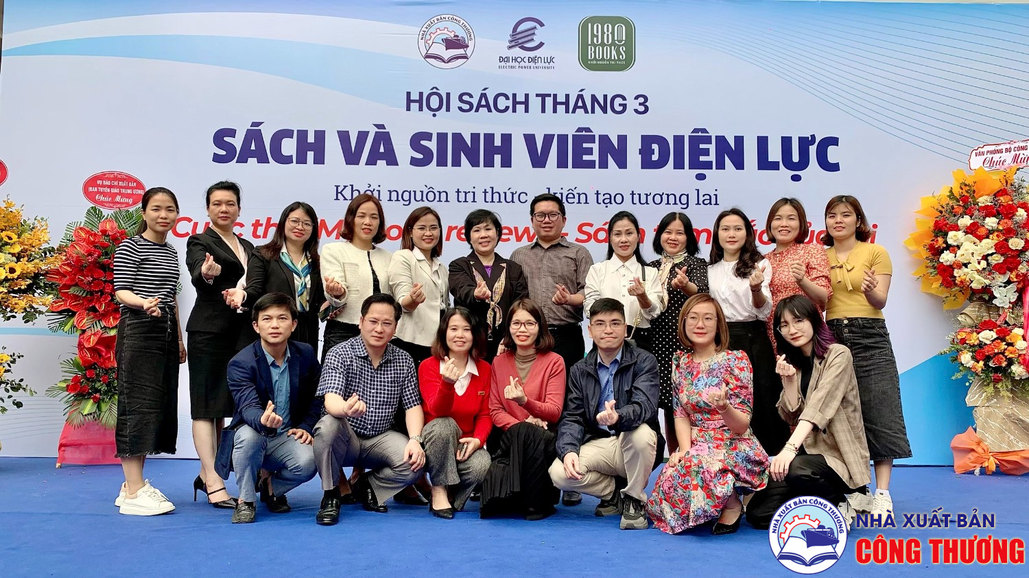 Hội sách tháng 3 Sách và sinh viên Điện lực: Khởi nguồn tri thức - kiến tạo tương lai