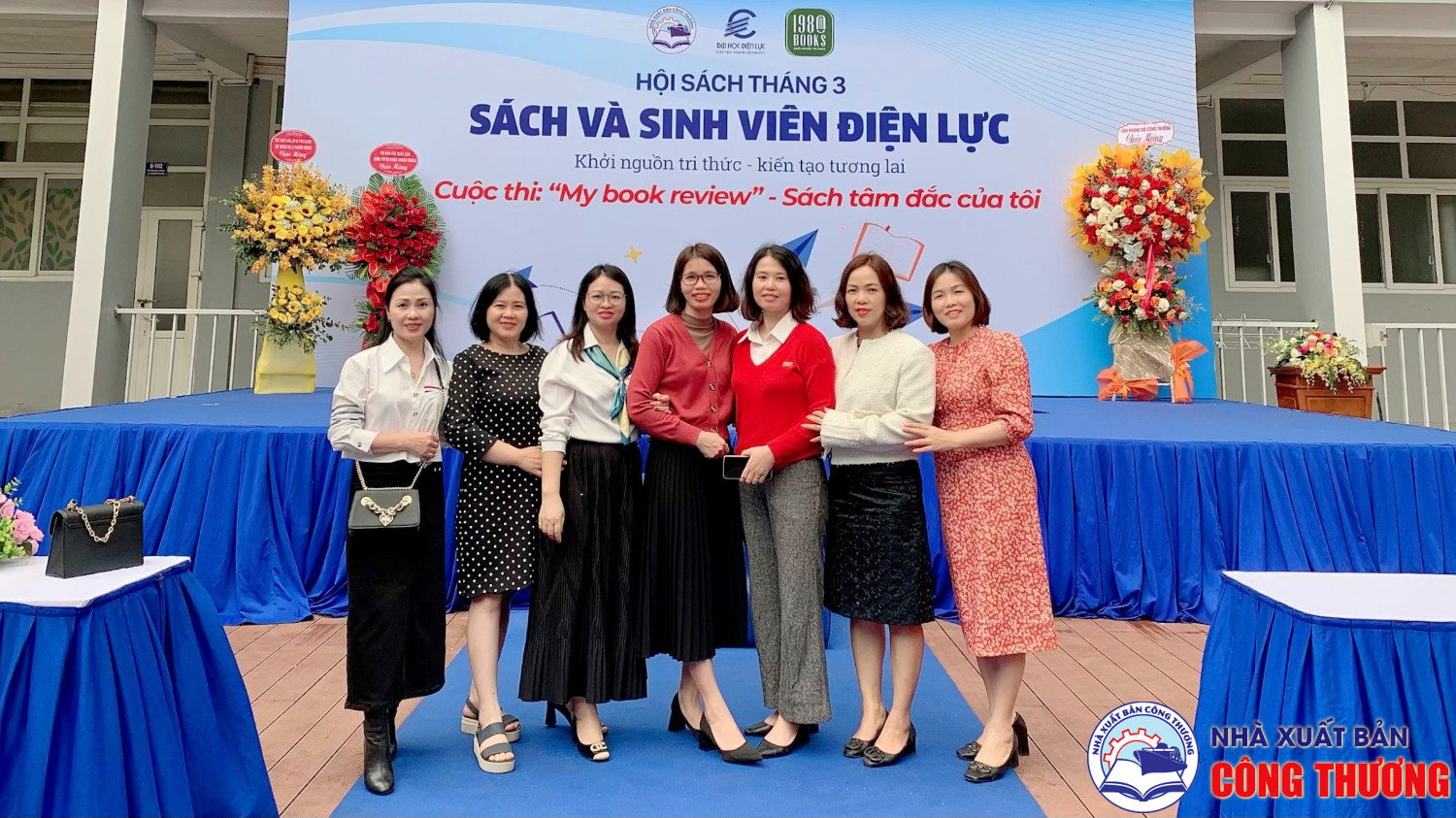 Hội sách tháng 3 Sách và sinh viên Điện lực: Khởi nguồn tri thức - kiến tạo tương lai