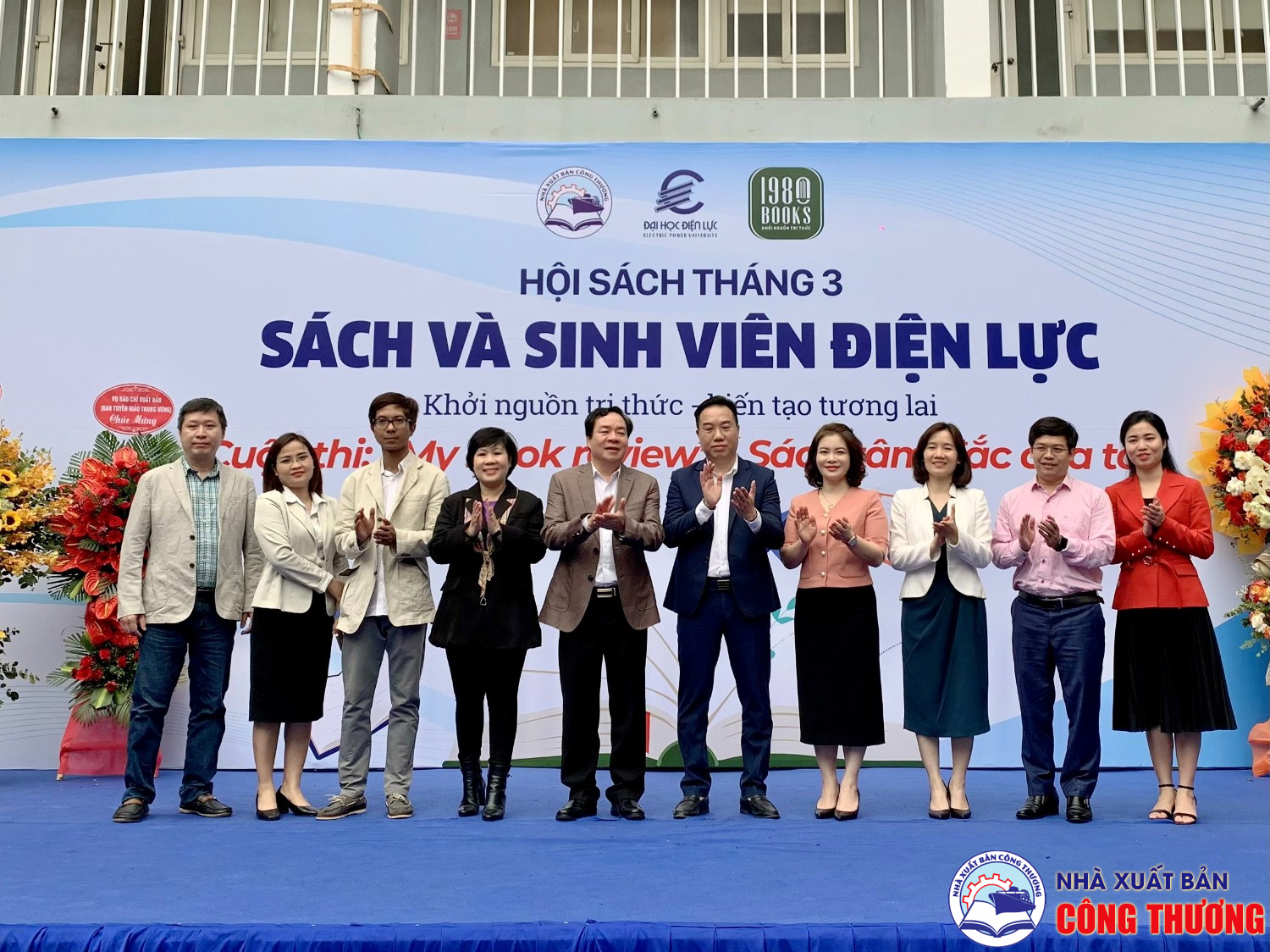 Hội sách tháng 3 Sách và sinh viên Điện lực: Khởi nguồn tri thức - kiến tạo tương lai