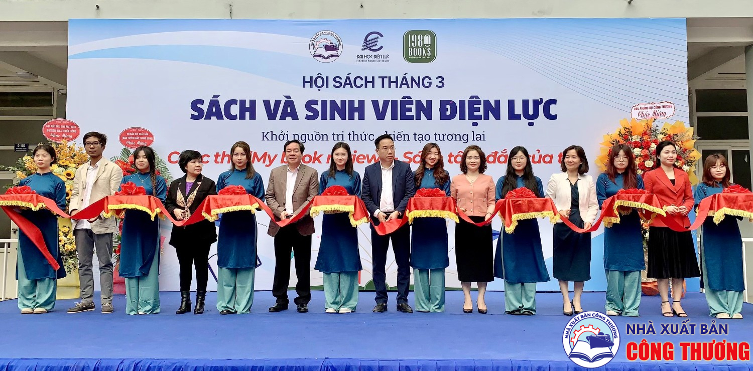 Hội sách tháng 3 Sách và sinh viên Điện lực: Khởi nguồn tri thức - kiến tạo tương lai