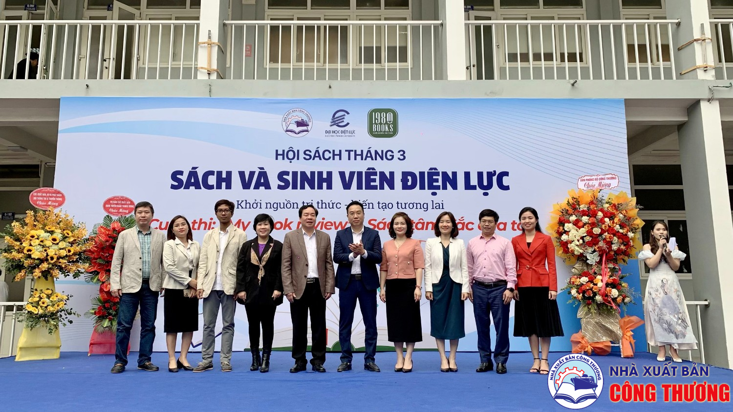 Hội sách tháng 3 Sách và sinh viên Điện lực: Khởi nguồn tri thức - kiến tạo tương lai