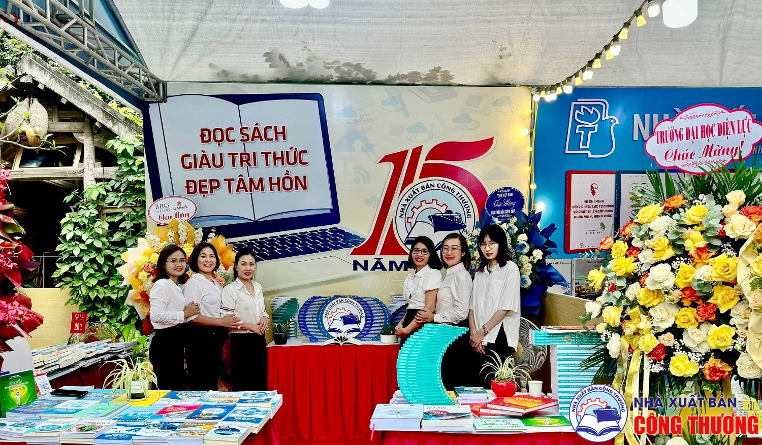 NXB Công Thương tham gia Ngày Sách và Văn hóa đọc Việt Nam lần thứ ba tại Văn Miếu - Quốc Tử Giám từ ngày 17 đến 21/4/2024