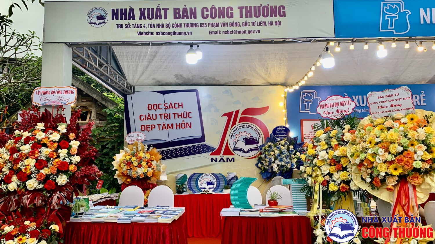 NXB Công Thương tham gia Ngày Sách và Văn hóa đọc Việt Nam lần thứ ba tại Văn Miếu - Quốc Tử Giám từ ngày 17 đến 21/4/2024