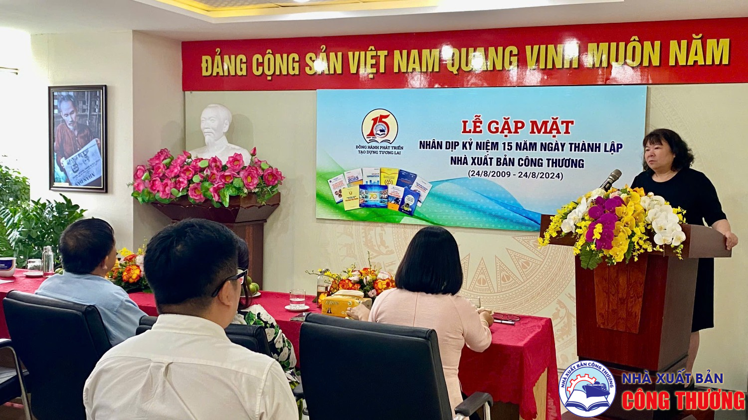 Buổi gặp mặt và hoạt động kỉ niệm 15 năm thành lập Nhà Xuất bản Công Thương (2009 - 2024)