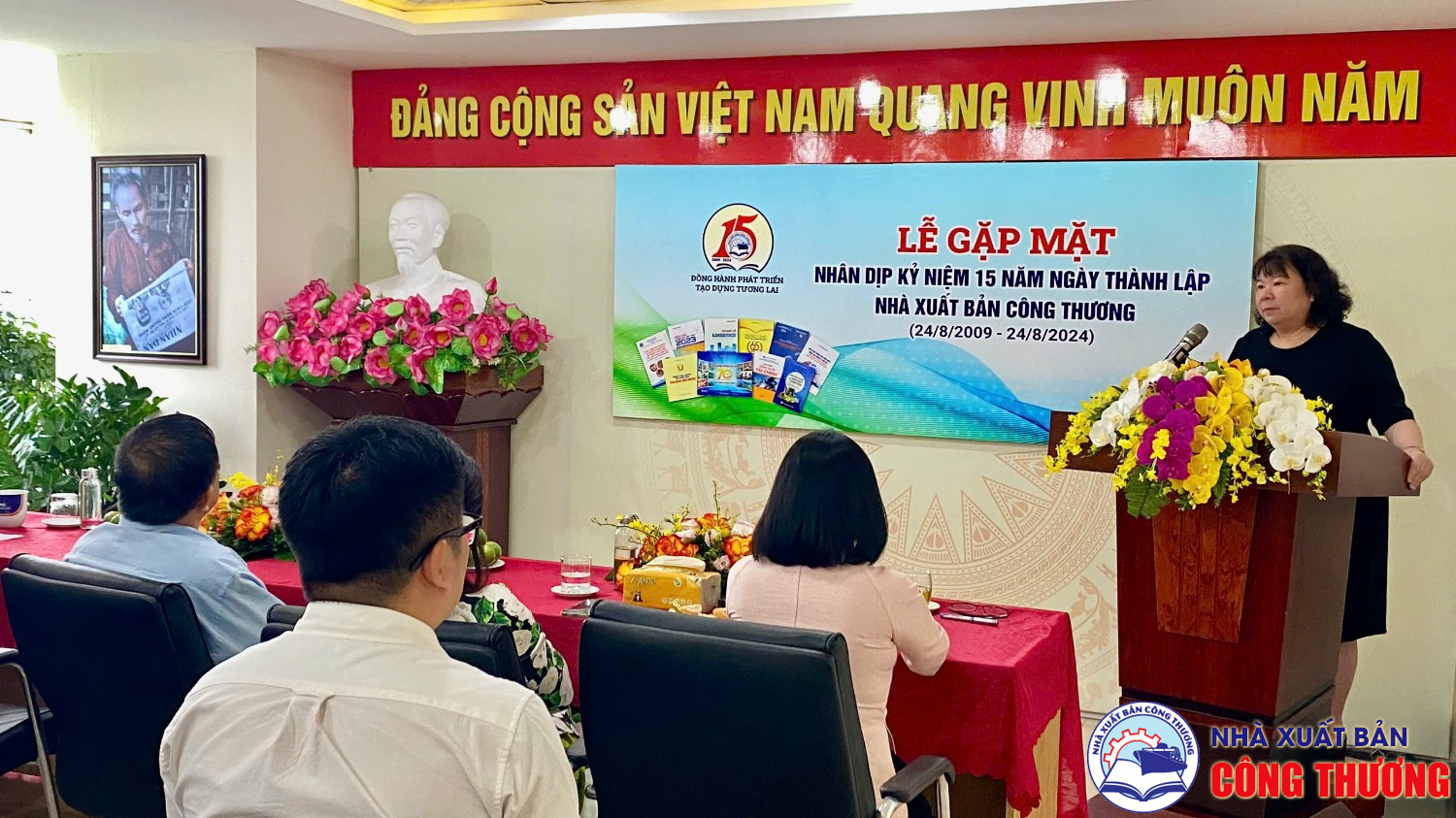 Buổi gặp mặt và hoạt động kỉ niệm 15 năm thành lập Nhà Xuất bản Công Thương (2009 - 2024)