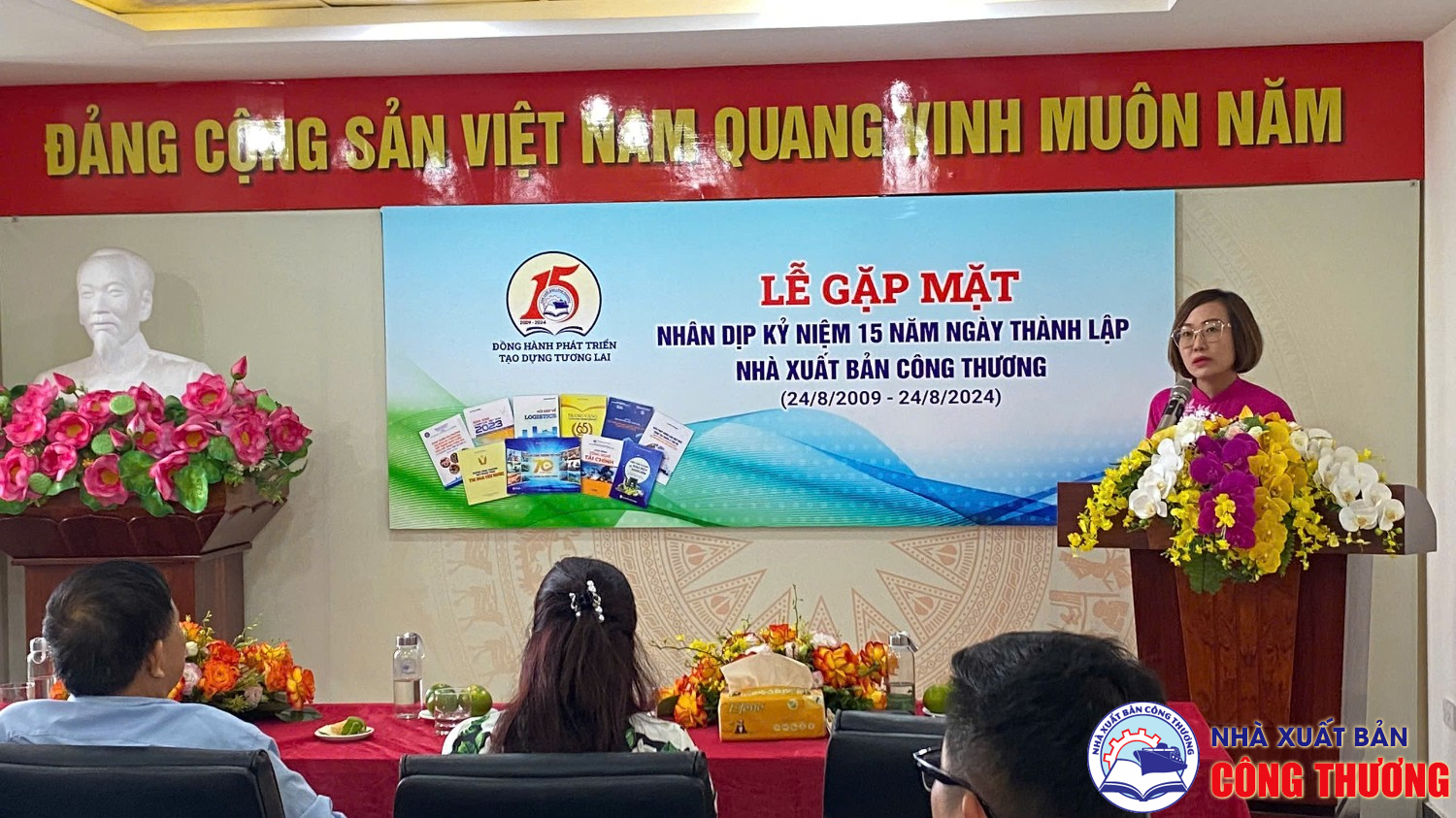 Buổi gặp mặt và hoạt động kỉ niệm 15 năm thành lập Nhà Xuất bản Công Thương (2009 - 2024)