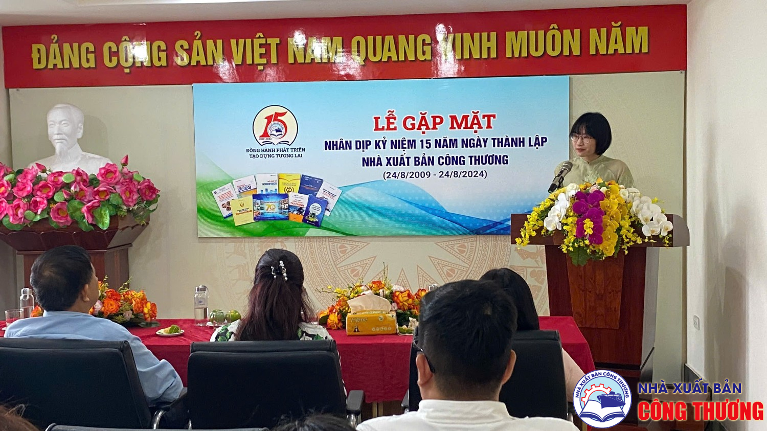 Buổi gặp mặt và hoạt động kỉ niệm 15 năm thành lập Nhà Xuất bản Công Thương (2009 - 2024)