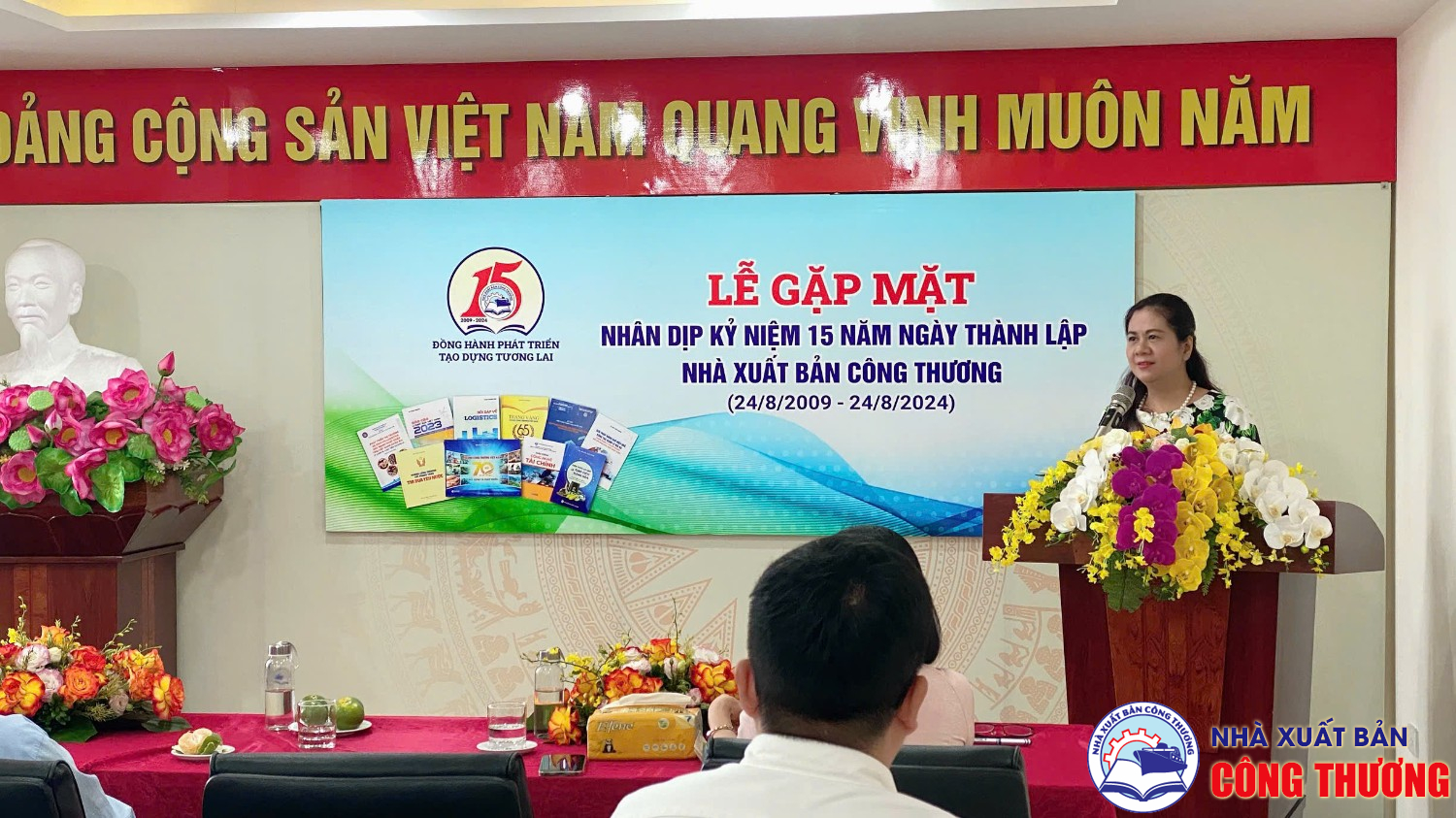 Buổi gặp mặt và hoạt động kỉ niệm 15 năm thành lập Nhà Xuất bản Công Thương (2009 - 2024)