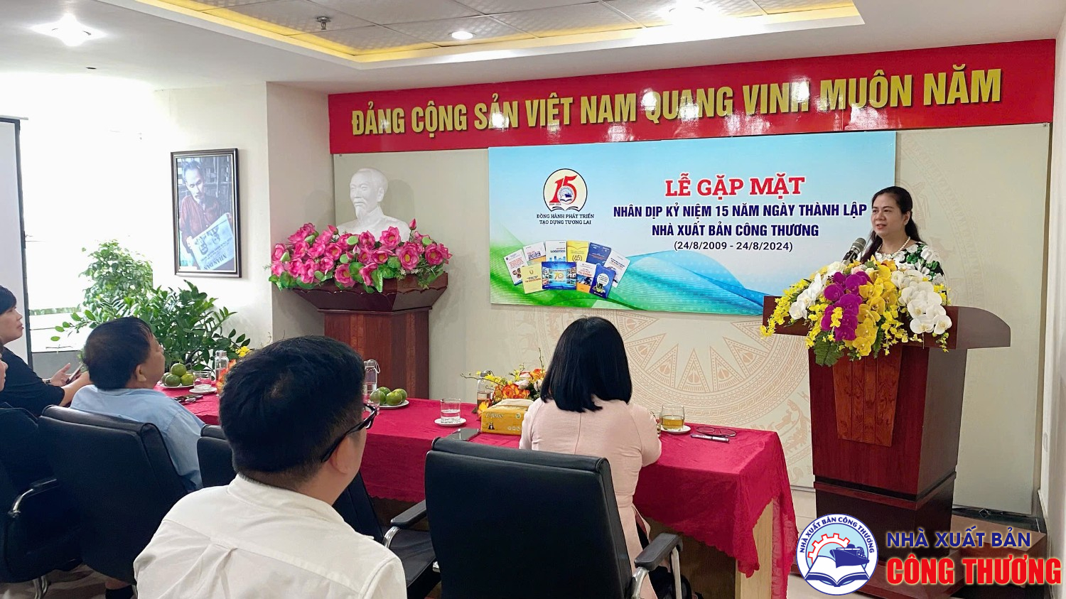 Buổi gặp mặt và hoạt động kỉ niệm 15 năm thành lập Nhà Xuất bản Công Thương (2009 - 2024)