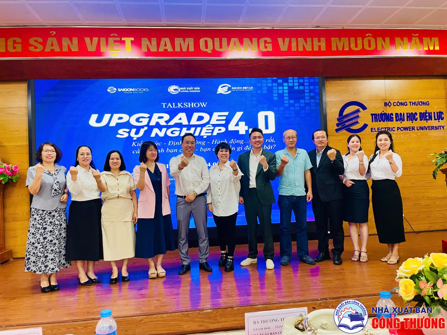 Talkshow: Upgrade Sự nghiệp 4.0 ngày 14/08/2025, phối hợp cùng Trường ĐH Điện lực và Sài Gòn Book