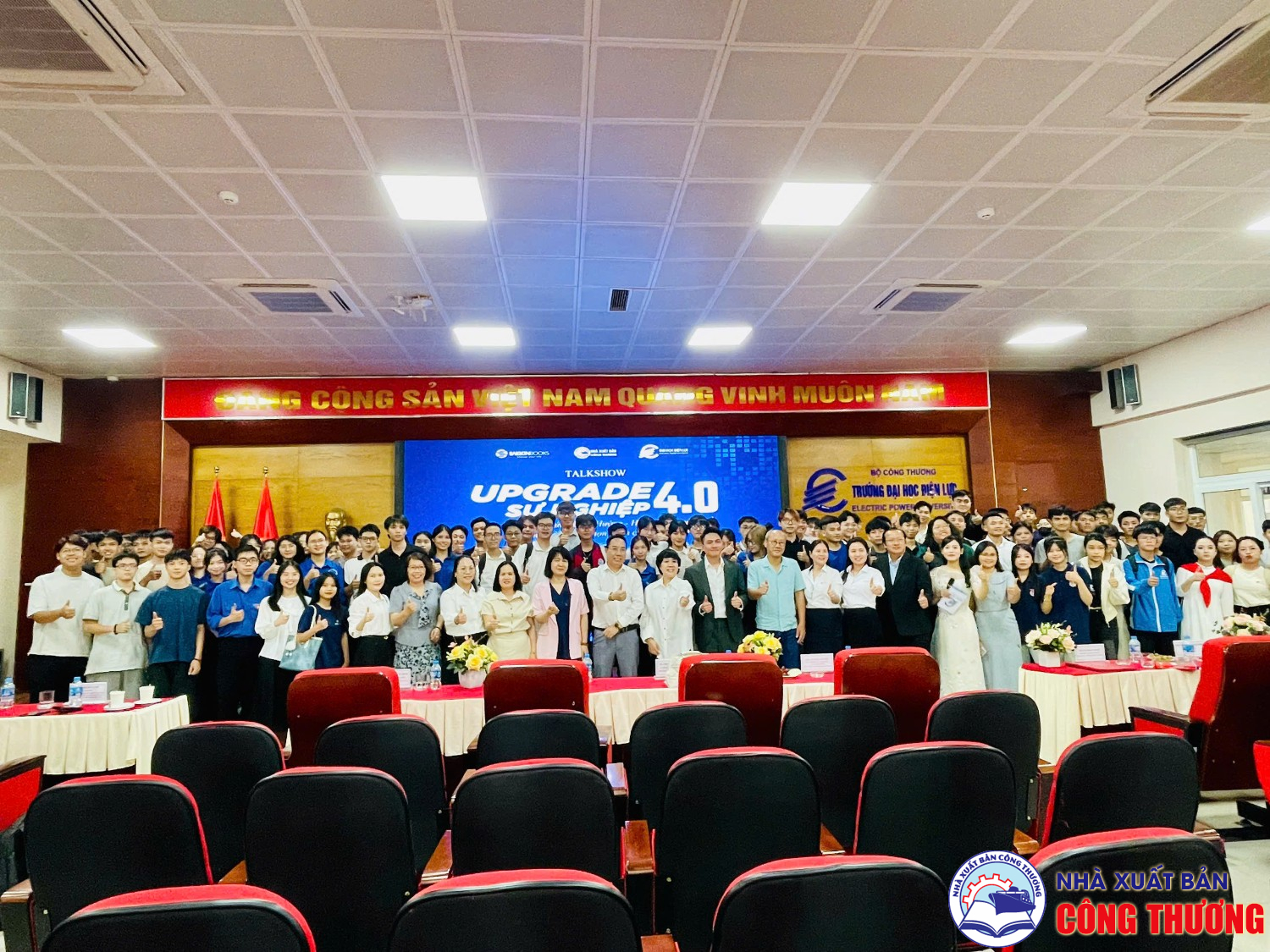 Talkshow: Upgrade Sự nghiệp 4.0 ngày 14/08/2025, phối hợp cùng Trường ĐH Điện lực và Sài Gòn Book