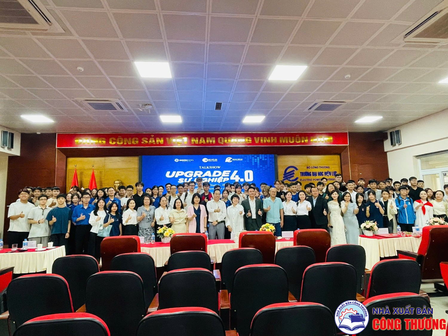 Talkshow: Upgrade Sự nghiệp 4.0 ngày 14/08/2025, phối hợp cùng Trường ĐH Điện lực và Sài Gòn Book