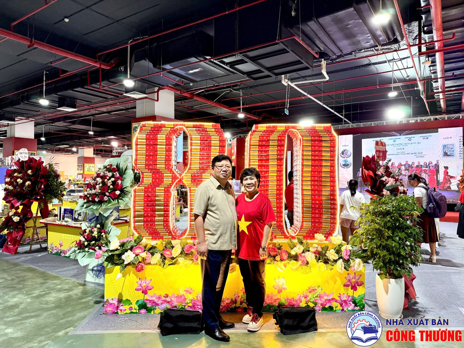Nhà Xuất bản Công Thương tham gia Triển lãm "80 năm Hành trình Độc lập - Tự do - Hạnh phúc" tại Trung tâm Triển lãm Quốc gia, Đông Anh, Hà Nội