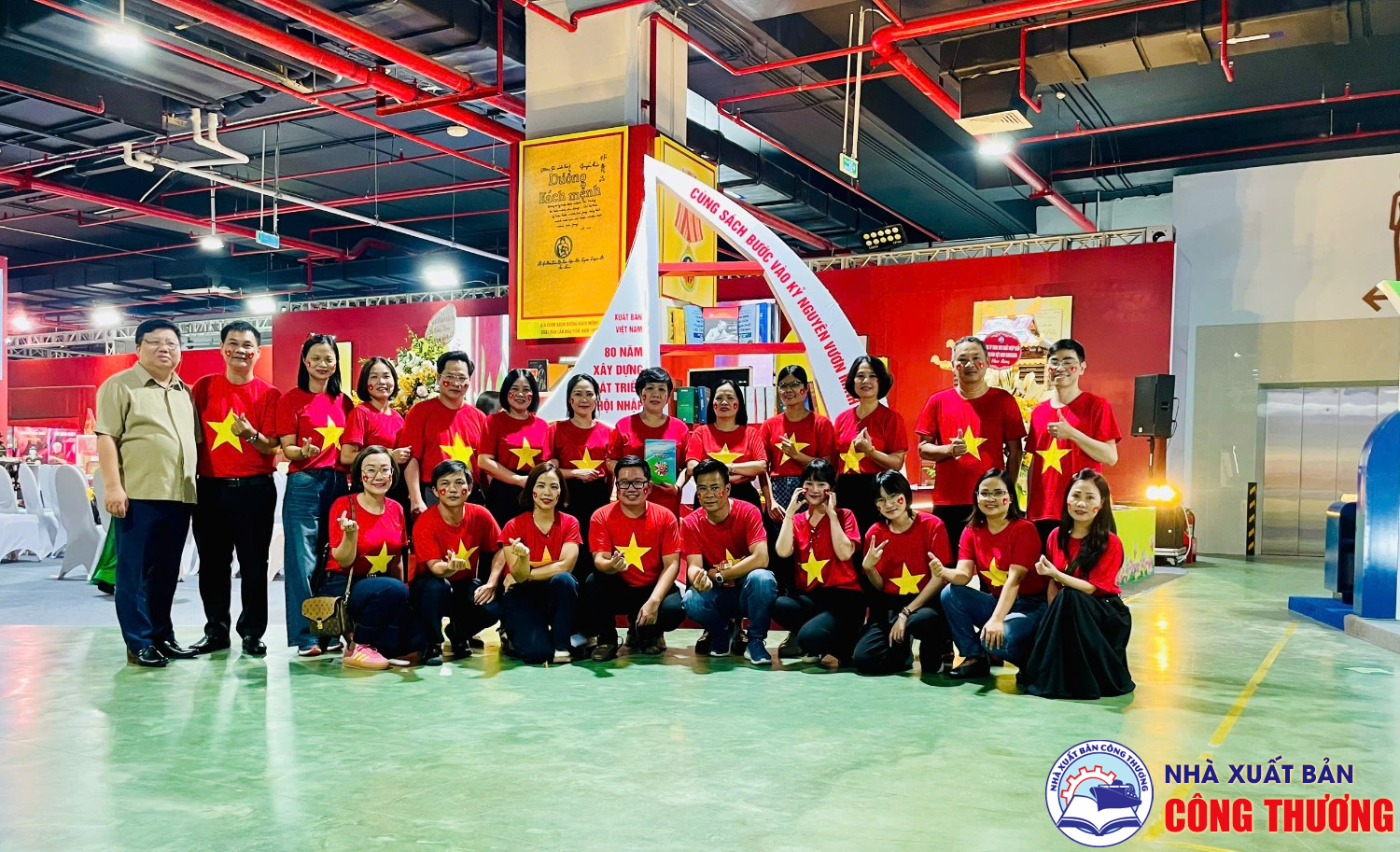 Nhà Xuất bản Công Thương tham gia Triển lãm "80 năm Hành trình Độc lập - Tự do - Hạnh phúc" tại Trung tâm Triển lãm Quốc gia, Đông Anh, Hà Nội