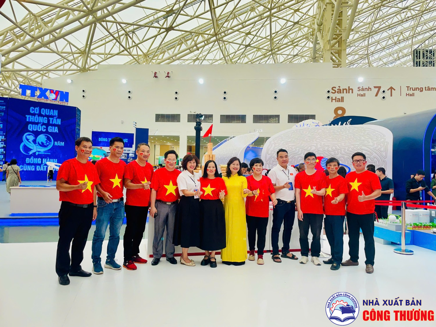 Nhà Xuất bản Công Thương tham gia Triển lãm "80 năm Hành trình Độc lập - Tự do - Hạnh phúc" tại Trung tâm Triển lãm Quốc gia, Đông Anh, Hà Nội