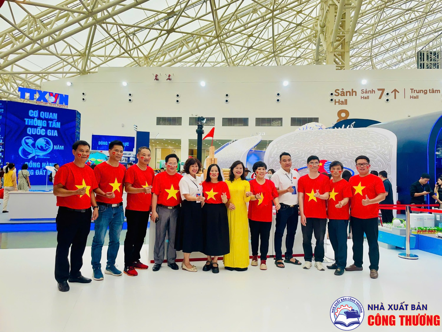 Nhà Xuất bản Công Thương tham gia Triển lãm "80 năm Hành trình Độc lập - Tự do - Hạnh phúc" tại Trung tâm Triển lãm Quốc gia, Đông Anh, Hà Nội