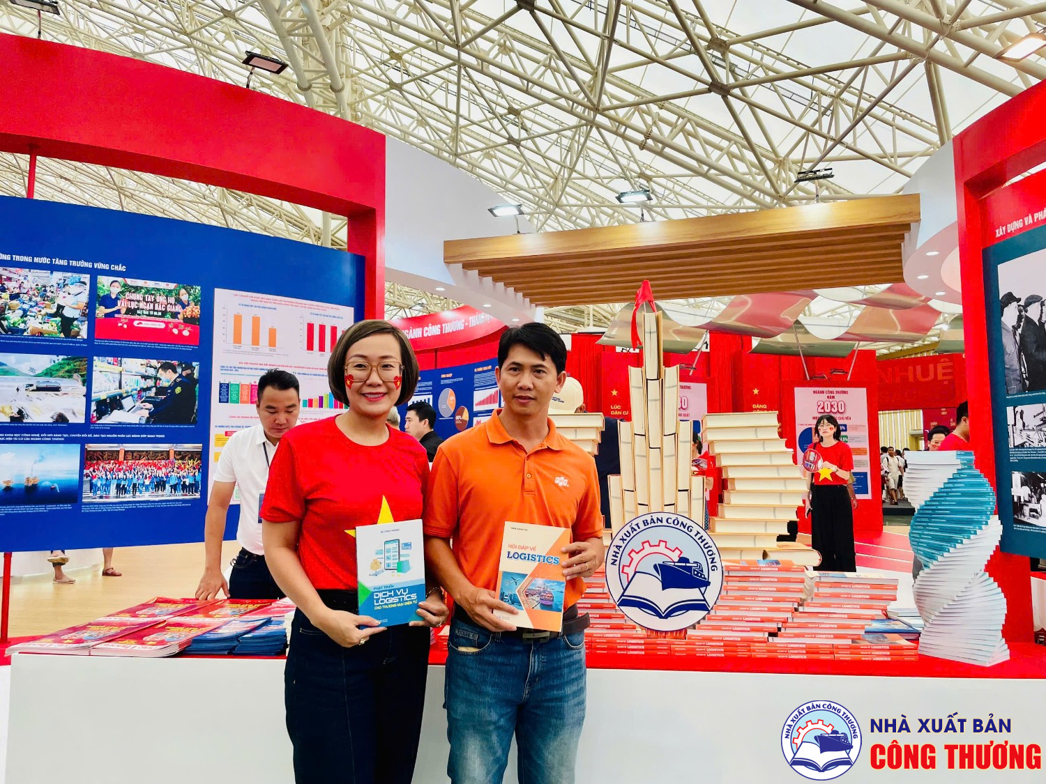 Nhà Xuất bản Công Thương tham gia Triển lãm "80 năm Hành trình Độc lập - Tự do - Hạnh phúc" tại Trung tâm Triển lãm Quốc gia, Đông Anh, Hà Nội