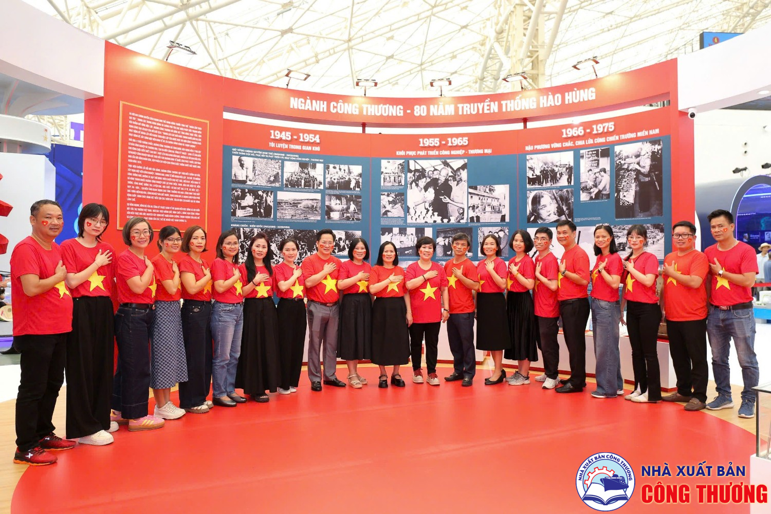Nhà Xuất bản Công Thương tham gia Triển lãm "80 năm Hành trình Độc lập - Tự do - Hạnh phúc" tại Trung tâm Triển lãm Quốc gia, Đông Anh, Hà Nội