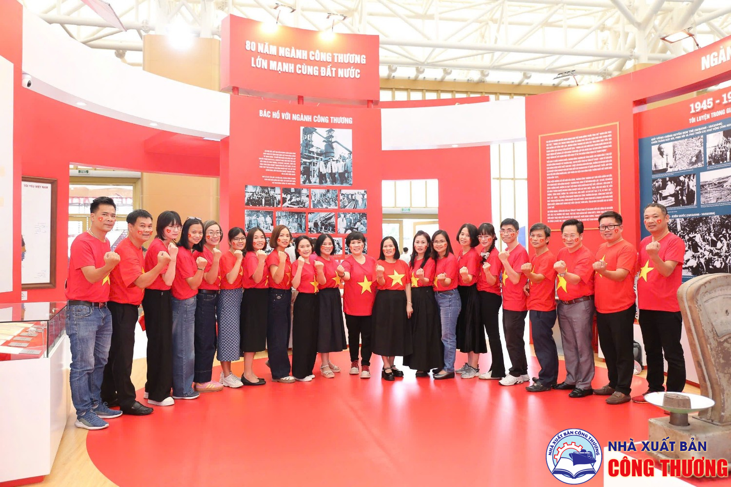 Nhà Xuất bản Công Thương tham gia Triển lãm "80 năm Hành trình Độc lập - Tự do - Hạnh phúc" tại Trung tâm Triển lãm Quốc gia, Đông Anh, Hà Nội