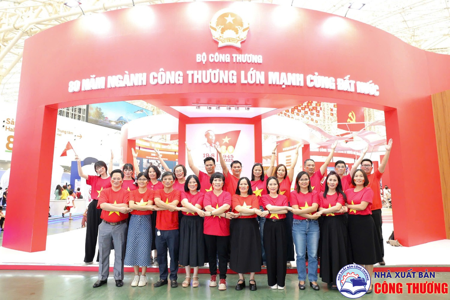 Nhà Xuất bản Công Thương tham gia Triển lãm "80 năm Hành trình Độc lập - Tự do - Hạnh phúc" tại Trung tâm Triển lãm Quốc gia, Đông Anh, Hà Nội