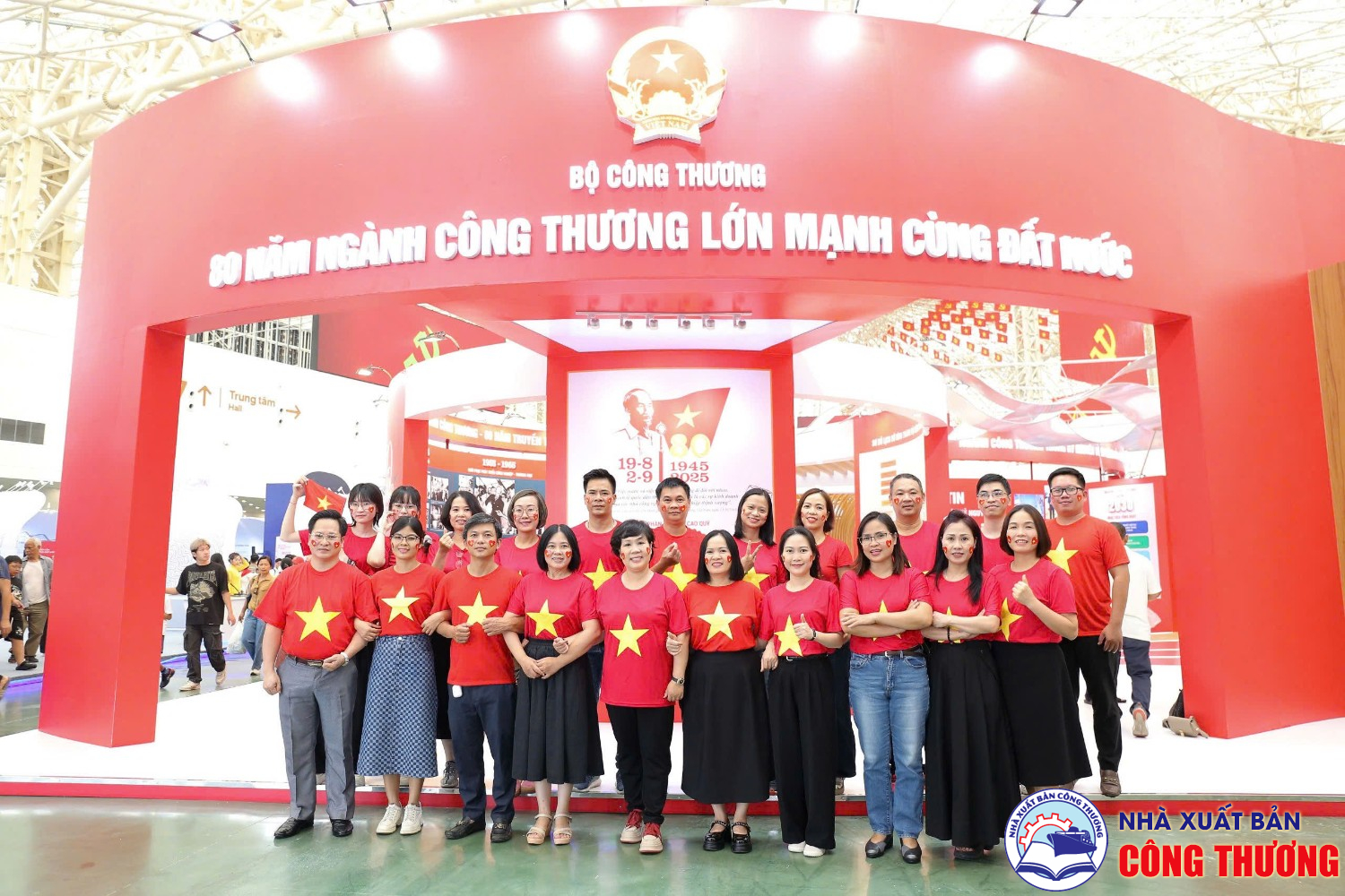 Nhà Xuất bản Công Thương tham gia Triển lãm "80 năm Hành trình Độc lập - Tự do - Hạnh phúc" tại Trung tâm Triển lãm Quốc gia, Đông Anh, Hà Nội