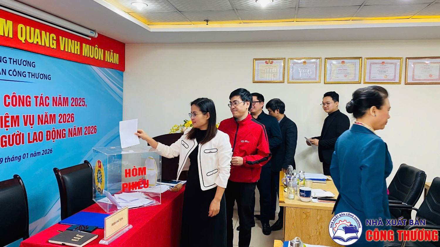 Hội nghị tổng kết năm 2025, triển khai nhiệm vụ năm 2026. Hội nghị viên chức, người lao động năm 2026