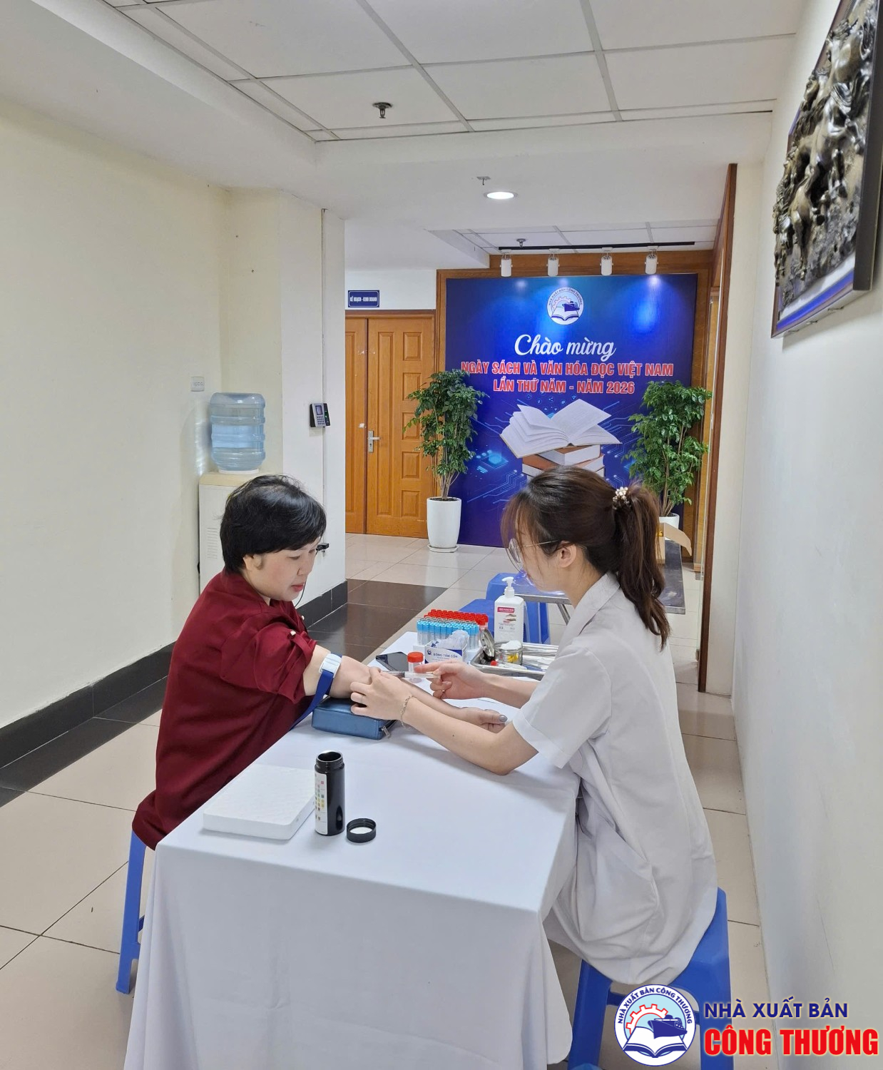 Công đoàn Nhà xuất bản Công Thương tổ chức khám sức khỏe cho toàn thể cán bộ, viên chức, người lao động (22-23/4/2026)