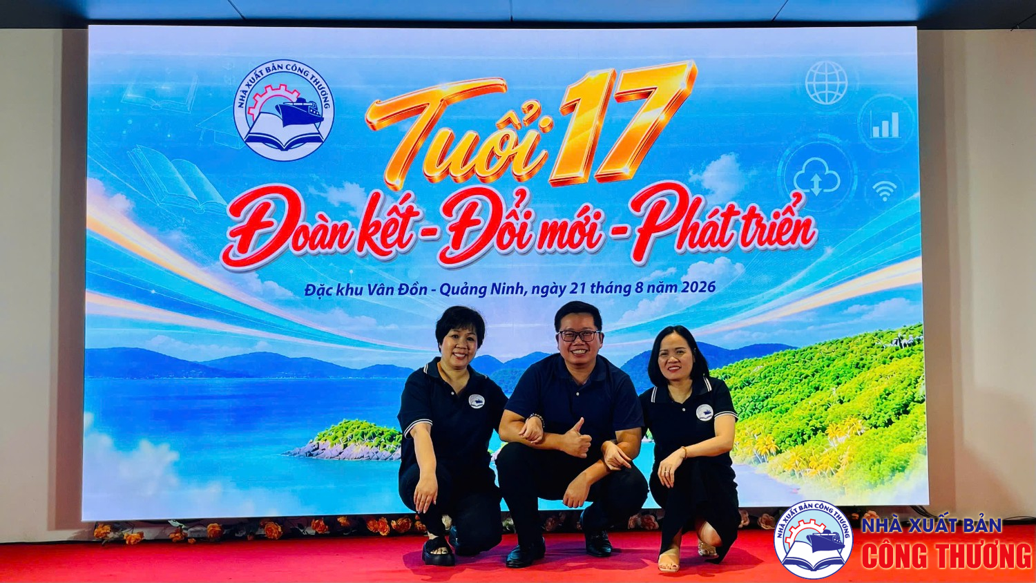 Kỷ niệm 17 năm thành lập NXB Công Thương và du lịch Vân Đồn - Quảng Ninh tháng 8 năm 2026