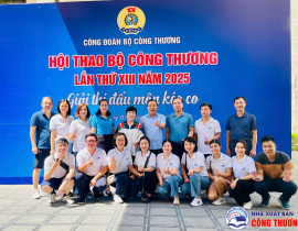 Hoạt động hội thao của Bộ Công Thương năm 2025