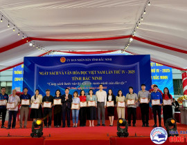 Hoạt động tham gia ngày Sách và văn hóa đọc lần thứ IV năm 2025 tại Bắc Ninh