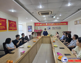 Công bố quyết định bổ nhiệm lãnh đạo Văn phòng Nhà xuất bản Công Thương
